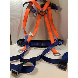 Full Body Safety Harness | 3D-Ring | EN 361 Certified | Adjustable Shoulder/Thigh/Waist | Energy Absorber | Fall Arrest