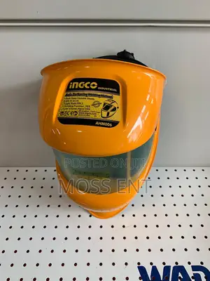 Auto-darkening Welding Helmet Yellow - Ahm006