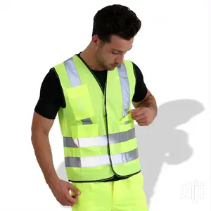 Hi Visibility Safety Vest | Safety Grade | Certified Materials | Industrial & Site Ready | Durable Construction