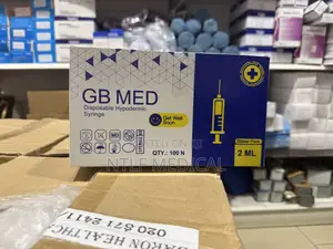 Syringe And Needle (2ml) | Professional Grade | Clinical Use | Durable | Hospital & Healthcare Ready