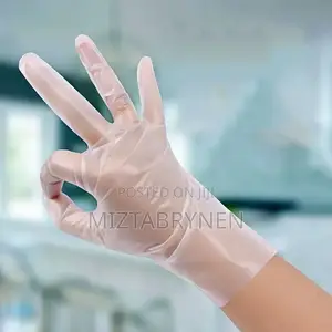 100 Tpe Disposable Hand Gloves - In Box | Powder-Free | Textured Fingertips | Chemical Resistant | All Sizes | Medical Grade