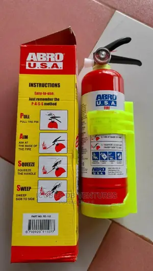 Abro 1kg DCP Fire Extinguisher