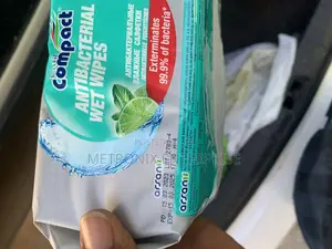 Compact Antibacterial Wipes,100wipesheets – Medical Antiseptic, Disinfectant & Hand Sanitizer