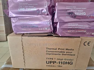 Ultrasound Paper High Glossy (Upp - 110hg) | Thermal Print | High-Resolution | Sony/Mitsubishi Compatible | Long Longevity