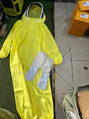 Bee Suit Full Set | Full Jumpsuit | Veil & Hood | Elastic Cuffs | Ventilated | Beekeeping Grade