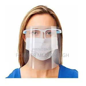 Full-Face Protective Face Shield – Splash, Droplet & Airborne Particle Protection