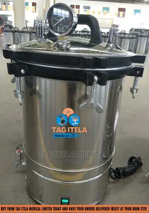 Autoclave Machine (20ltrs With Timer) | Pressurized Steam | Digital Timer | Safety Valve | 134°C/121°C | Hospital & Lab