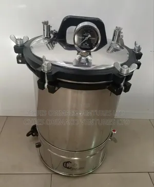 Autoclave Machine 24ltr (With Timer) | Pressurized Steam | Digital Timer | Safety Valve | 134°C/121°C | Hospital & Lab Grade