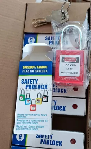 Safety Padlocks - Different Colours Available | Neon Colours | Keyed-Alike Option | Safety Lockout | 40mm Shackle | LOTO Grade