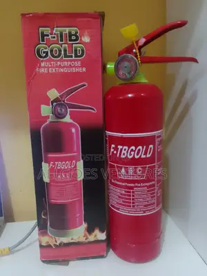 F-tb Fire Estinguisher | ABC Dry Powder | Multi-Class A/B/C | Pressure Gauge | Wall Bracket | EN 3 Certified