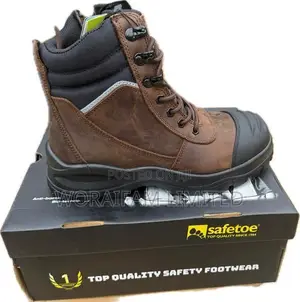 Safetoe High Cut Dark Brown