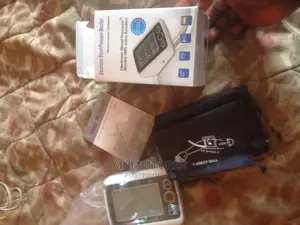 Automatic Digital Blood Pressure Monitor with Voice & Backlit Display – Home BP Machine