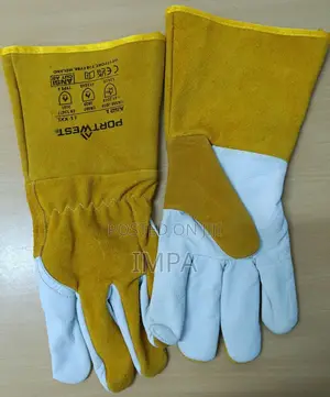 Portwest Leather Gloves EN 388:2016; EN407:2020;EN12477:2001 | Portwest | EN 388:2016 | EN 407:2020 | EN 12477 | Leather | Heat & Abrasion Resistant
