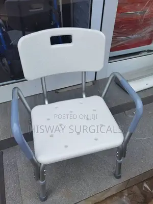 Shower Seat | Adjustable Legs | Weight-Bearing | Non-Slip Feet | Elderly & Mobility-Impaired Use