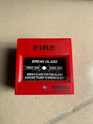 Fire Emergency Break Glass Call Point | EN 54-11 | Manual Break Glass | Red Housing | Resettable | Fire Alarm System Grade