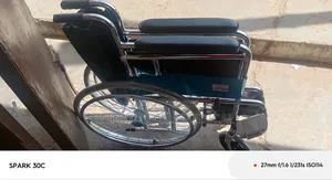 Foldable Wheel Wheelchair | Lightweight Steel Frame | Foldable | Padded Seat | Armrests & Footrests | Manual