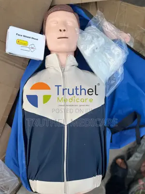 Adult CPR Manikin (Advanced) | Full-Body | Realistic CPR Feedback | Intubation Ready | Training & Simulation Use