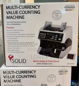 Money Counting Machine Mixed Value Multi-currency