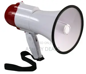Megaphone With Folding Hand Grip