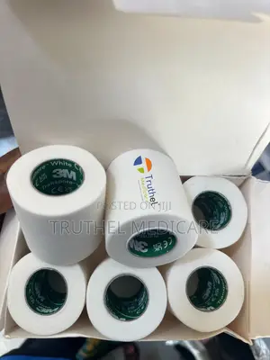 3m Hypoallergenic Plaster(3,2inches) | Medical-Grade | Self-Adhesive | Hypoallergenic | Wound Closure & Protection