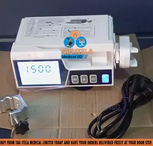 Syringe Pump (Rechargeable) | 3.5" Touch Screen | Precise Delivery | Multi-Rate Mode | Rechargeable | Hospital Grade