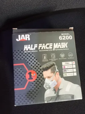 Half Face Mask Jar(6800 Model) | 3M/Honeywell | Half-Face | Replaceable Cartridges | Low Maintenance | EN 140 Certified