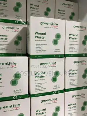 Greenlife Phlebotomy Plasters | Medical-Grade | Self-Adhesive | Hypoallergenic | Wound Protection | Sterile