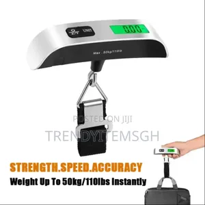 Digital Electronic Luggage Scale – Portable Hanging Scale for Travel & Shipping