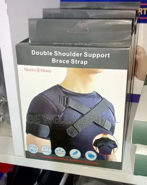 Double Shoulder Support | Bilateral Support | Adjustable | Breathable | Rotator Cuff & Instability Recovery