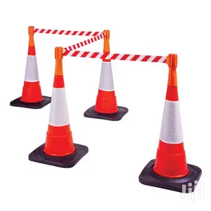 Cone Topper/ Retractable Caution Tape