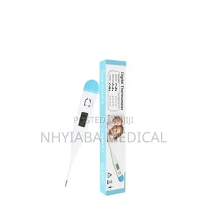 Digital Thermometer | Fast 60-Second Reading | Fever Alert | Waterproof Tip | Memory Recall | Beep Signal