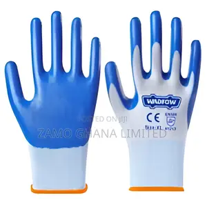 Nitrile Glove - Wgv2801 | Nitrile Coated | Oil & Chemical Resistant | Polyester Liner | All Sizes | EN 374 / EN 388