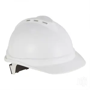 Ameriza And V-guard Ventilated Hard Hat/Helmet | Ameriza/V-Guard | Vented | 6-Point Suspension | Chin Strap | Lightweight | EN 397