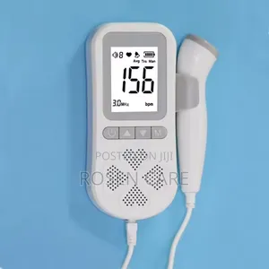 Battery-Powered Prenatal Fetal Doppler Heart Rate Detector