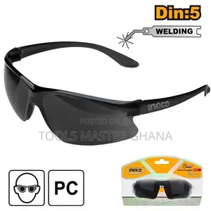 Safety Goggles(Only For Welding) - Hsg07 | Polycarbonate | ANSI Z87.1 | Anti-Fog & Anti-Scratch | UV Protection | EN 166 Rated