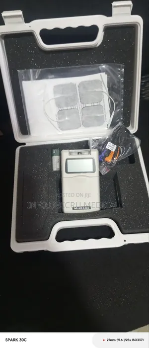 Tens Machine Mh6000 | TENS Pain Relief | Adjustable Intensity | Self-Adhesive Pads | Multi-Mode | Rechargeable