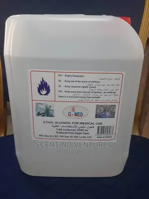 Ethanol ( Ethel Alcohol) 5ltrs