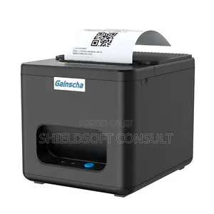 80mm USB Thermal Receipt Printer – 200mm/s Speed, Auto-Cutter, NV Logo Storage