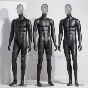 Black Matt Male Mannequin