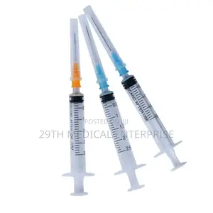 Disposable Syringes and Needle (2ml) | Sterile | Luer Lock | Graduated | Single-Use | 2ml–50ml Sizes | Hypodermic Needle
