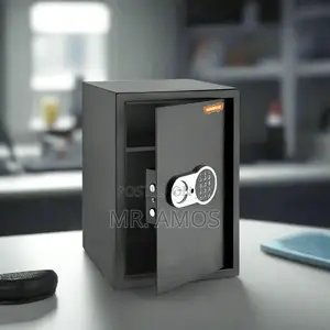 72 Liters Electronic Security Safety Box Vault - Web1565 | Solid Steel | Digital PIN + Override Key | Fire & Water Resistant | Anchor Bolts | Anti-Theft