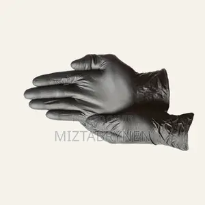 Nitrile Disposable Black Gloves Powder-free & Latex-free - 100pcs/Box