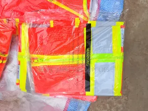 Vaultex Hi-vis Reflective Vest - Net.[Green Colour Available] | ANSI/ISEA Class 2 | 2-Inch Reflective Strips | Breathable Fabric | EN 471 Grade
