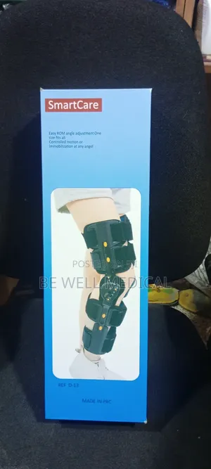 Hinge Knee Support(Rom) | Hinged Side Bars | ROM Adjustment | Post-Op | ACL/MCL Support | Adjustable Fit