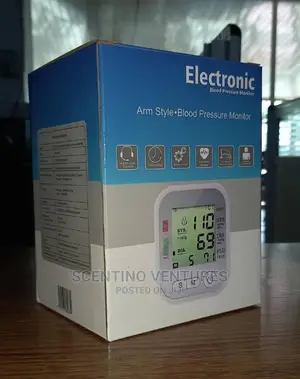 Electronic Blood Pressure (Bp) Monitor With Voice Function | Digital Automatic | Upper Arm | Large Display | Memory Recall | Irregular Heartbeat Alert