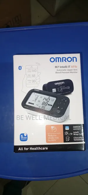 Omron Bp Monitor M7 | Clinically Validated | Bluetooth Connectivity | Upper Arm | Irregular Heartbeat Alert