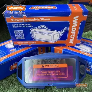 Auto-darkening Welding Glasses - Wwa1501 | Auto-Darkening DIN 9–13 | UV/IR Protection | Wide Viewing Area | EN 175 Welding Grade