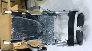 Wheeelchair | Lightweight Steel Frame | Foldable | Padded Seat | Armrests & Footrests | Manual