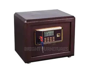 Electronic Secure Steel Fire Water Proof Storage Safe Box | Solid Steel | Digital PIN + Override Key | Fire & Water Resistant | Anchor Bolts | Anti-Theft