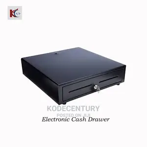 Electronic Cash Drawer – RJ11 Interface, 2-Key Lock, 5 Notes + 5 Coins Compartments, 6kg